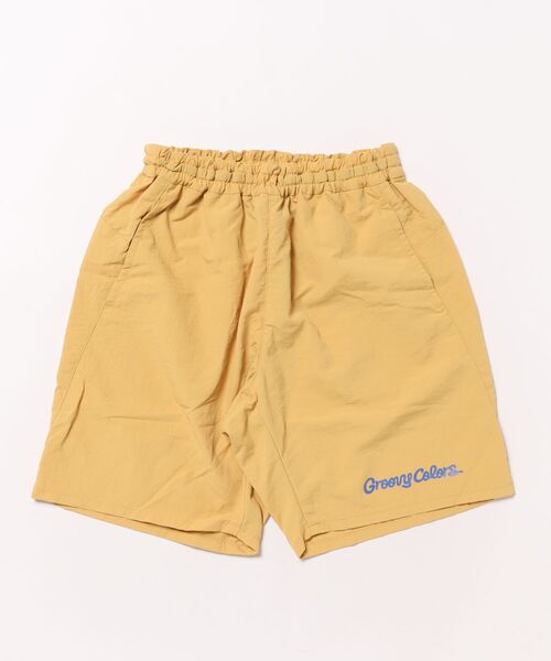 GROOVY COLORS（グルービーカラーズ）の「Nylon Taffeta Shorts（その他パンツ・キッズ・グリーン/イエロー・140/130）」の5枚目の写真
