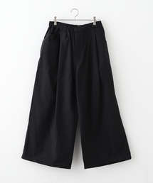 ANGLAN / アングラン Decent Pocket Deep Tuck Wide Pant