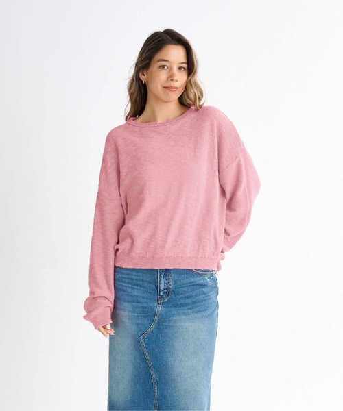 【1日＆3日-5日はボーナスストア+10％】ROXY ロキシー  SNUGGLY SWEATER スウェット セーター ROXY 【1日＆3日-5日はボーナスストア+10％】セール SALE