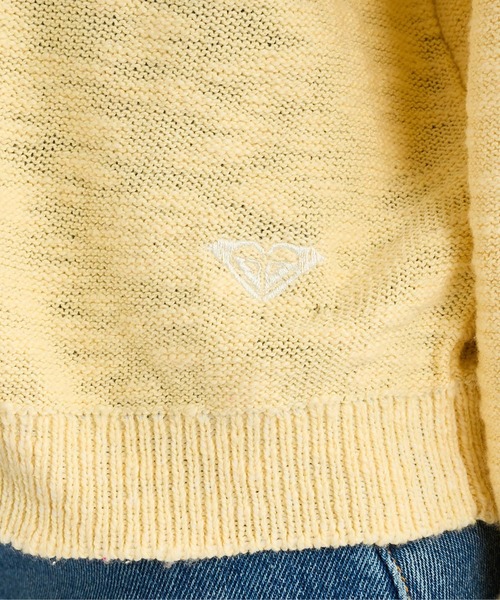 SNUGGLY SWEATER/ロキシーオフショルダースプリングニット