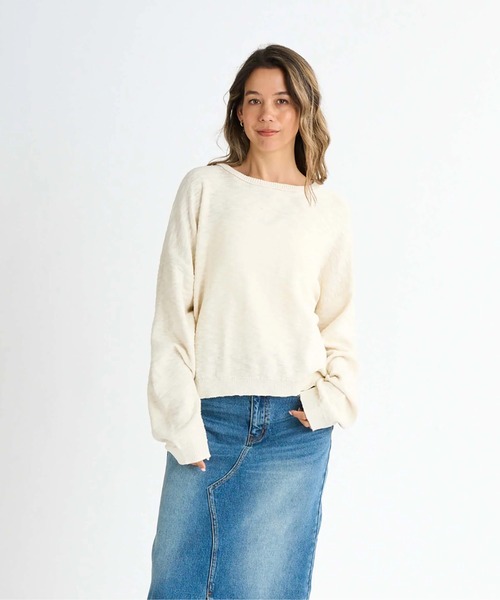 【1日＆3日-5日はボーナスストア+10％】ROXY ロキシー  SNUGGLY SWEATER スウェット セーター ROXY 【1日＆3日-5日はボーナスストア+10％】セール SALE