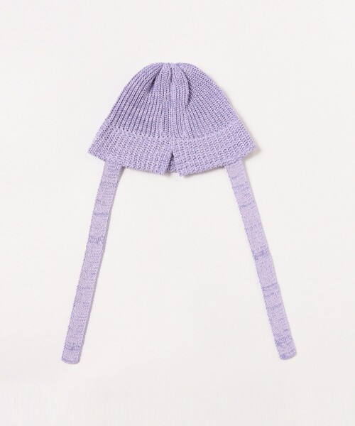 Ray BEAMS(レイビームス)の「RACAL / Knit Metro Hat(ハット・レディース・ブラック/ラベンダー/グレー・ONE SIZE)」の6枚目の写真
