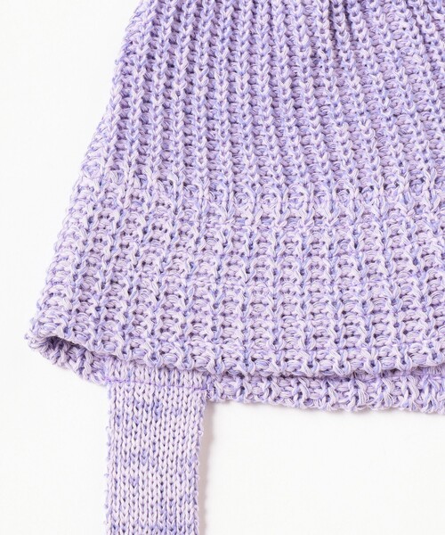 Ray BEAMS(レイビームス)の「RACAL / Knit Metro Hat(ハット・レディース・ブラック/ラベンダー/グレー・ONE SIZE)」の7枚目の写真