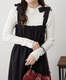 肩リボンジャンスカ