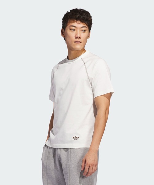 トップスその他 adidas Shumufoil Featherweight Tee Gender Neutral JC7653 adidas Shmoofoil Featherweight Tee (Gender Neutral) - White