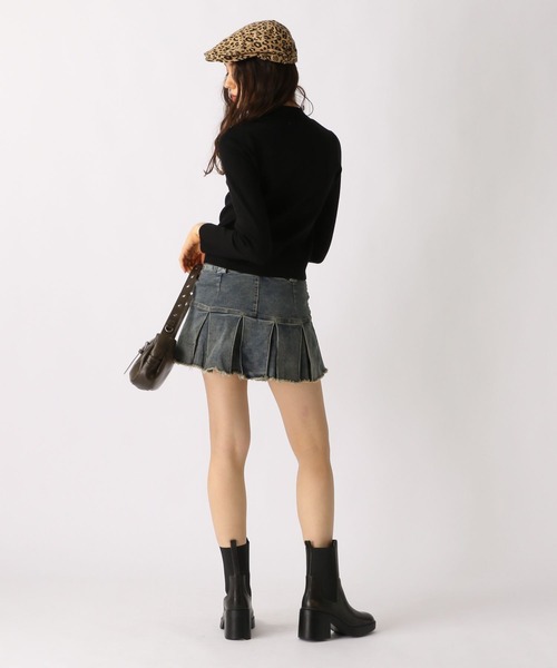FOREVER 21(フォーエバー トゥエンティーワン)の「【2025SS】ハイネックインナーニット(ニット/セーター・レディース・ナチュラル/イエロー/ブラック・MEDIUM/SMALL)」の15枚目の写真