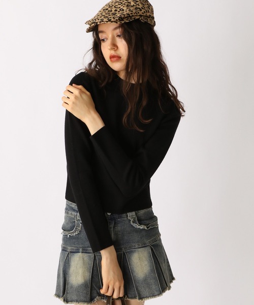 FOREVER 21(フォーエバー トゥエンティーワン)の「【2025SS】ハイネックインナーニット(ニット/セーター・レディース・ナチュラル/イエロー/ブラック・MEDIUM/SMALL)」の17枚目の写真