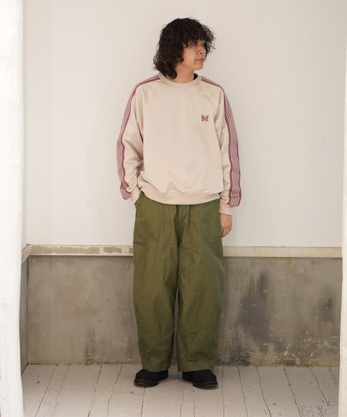 Needles（ニードルス）の「NEEDLES / ニードルズ H.D. Pant - Fatigue（カーゴパンツ・メンズ・カーキ・SMALL/MEDIUM）」の2枚目の写真