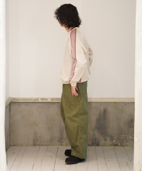 Needles（ニードルス）の「NEEDLES / ニードルズ H.D. Pant - Fatigue（カーゴパンツ・メンズ・カーキ・SMALL/MEDIUM）」の3枚目の写真