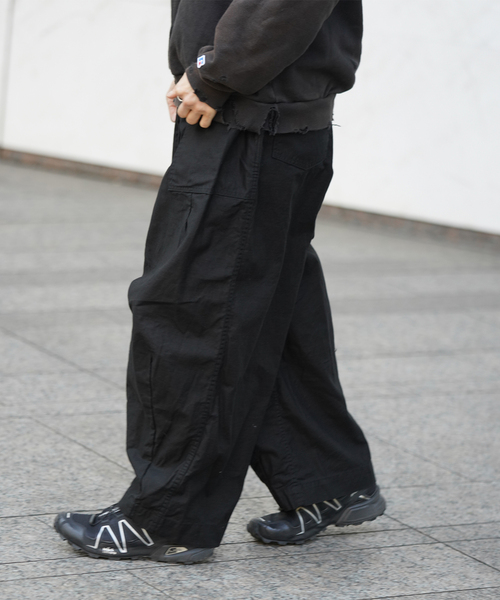 Needles（ニードルス）の「NEEDLES / ニードルズ H.D. Pant - Fatigue（カーゴパンツ・メンズ・カーキ・SMALL/MEDIUM）」の16枚目の写真