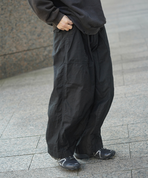 Needles（ニードルス）の「NEEDLES / ニードルズ H.D. Pant - Fatigue（カーゴパンツ・メンズ・カーキ・SMALL/MEDIUM）」の20枚目の写真