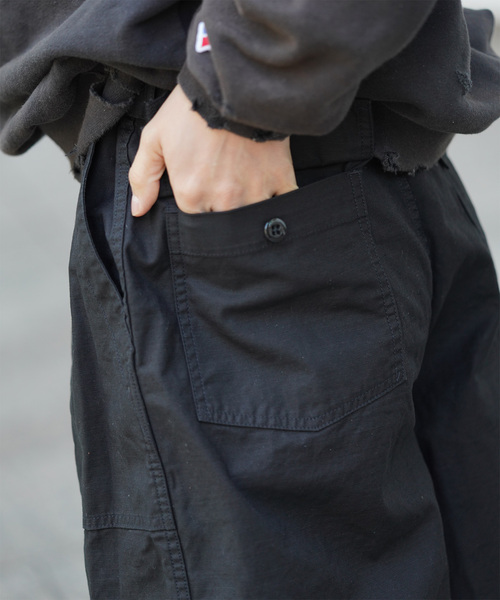 Needles（ニードルス）の「NEEDLES / ニードルズ H.D. Pant - Fatigue（カーゴパンツ・メンズ・カーキ・SMALL/MEDIUM）」の22枚目の写真