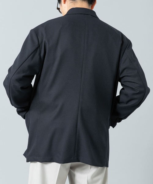 URBAN RESEARCH ROSSO MEN(アーバンリサーチロッソメン)の「『セットアップ対応』リネン混ストレッチジャケット(その他アウター・メンズ・チャコールグレー/ネイビー・MEDIUM/LARGE)」の21枚目の写真