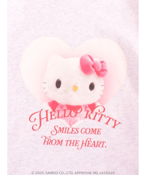 HELLO KITTY】 SMILES COME FROM THE HEART SWEAT（スウェット
