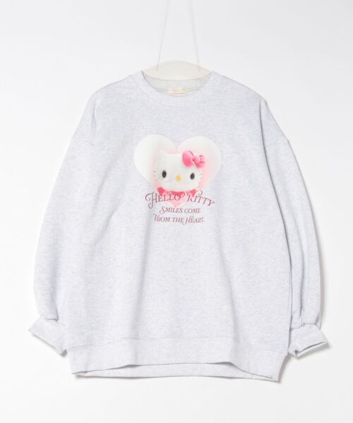 HELLO KITTY】 SMILES COME FROM THE HEART SWEAT（スウェット