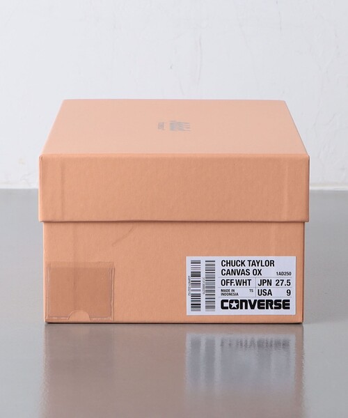 CONVERSE ADDICT（コンバースアディクト）の「＜CONVERSE ADDICT＞ CHUCK TAYLOR CANVAS OX/チャックテイラー キャンバス OX/スニーカー（スニーカー・メンズ・オフホワイト・27.5cm/27cm/26.5cm）」の12枚目の写真