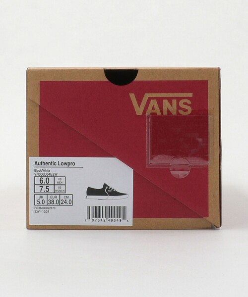 green label relaxing(グリーンレーベルリラクシング)の「<VANS>オーセンティック ロープロ スニーカー(スニーカー・レディース・ブラック・5/7/6/5h/6h)」の14枚目の写真