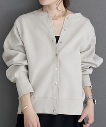 ダンボールドットボタン2WAYカーディガン