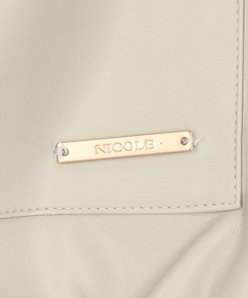 NICOLE white(ニコルホワイト)の「スタンドドロストブルゾン(ブルゾン・レディース・ブラック/ベージュ/オリーブ・FREE)」の19枚目の写真