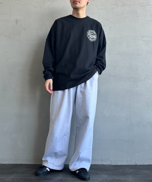 RVCA（ルーカ）の「[RVCA/ルーカ] サークルロゴ バックプリントロンＴ（Tシャツ/カットソー・レディース・カーキ/ブラック/ホワイト・XL/L/M）」の6枚目の写真