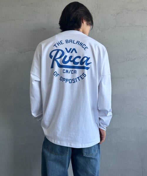 RVCA（ルーカ）の「[RVCA/ルーカ] サークルロゴ バックプリントロンＴ（Tシャツ/カットソー・レディース・カーキ/ブラック/ホワイト・XL/L/M）」の15枚目の写真