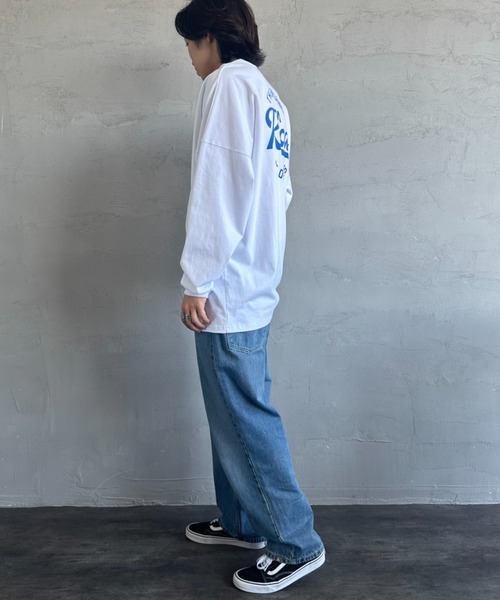 RVCA（ルーカ）の「[RVCA/ルーカ] サークルロゴ バックプリントロンＴ（Tシャツ/カットソー・レディース・カーキ/ブラック/ホワイト・XL/L/M）」の20枚目の写真