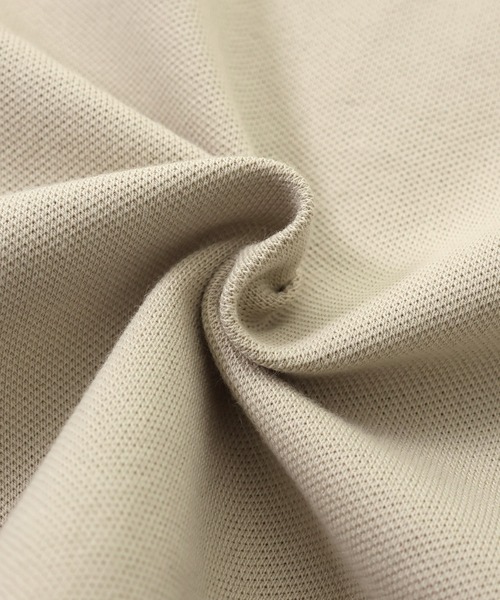 KRIFF MAYER Kid's Collection（クリフメイヤーキッズコレクション）の「リブラインカノコポロシャツ（ポロシャツ・キッズ・グレイッシュベージュ/グリーン/ブルー/ピンク/ブラック・120/130/140/150/160/170）」の20枚目の写真