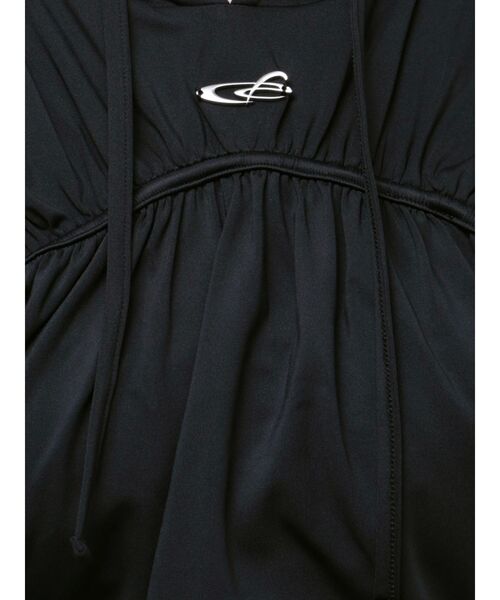 EMODA(エモダ)の「ホールギャザーリボントップ(Tシャツ/カットソー・レディース・グレー/ブラック/その他・FREE)」の16枚目の写真