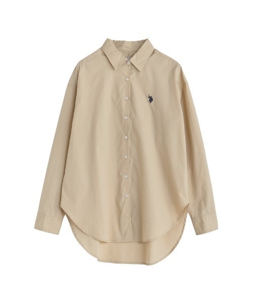 セール】[U.S. POLO ASSN.][別注]レギュラーカラー長袖