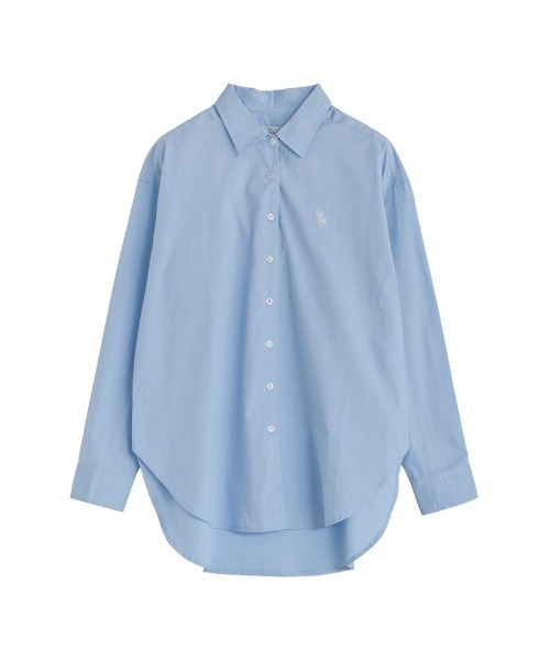セール】[U.S. POLO ASSN.][別注]レギュラーカラー長袖