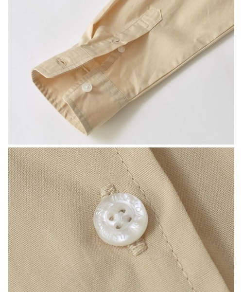U.S. POLO ASSN.（ユーエスポロアッスン）の「[U.S. POLO ASSN.][別注]レギュラーカラー長袖チュニックシャツ（シャツ/ブラウス・レディース・ブルー/イエロー系/ベージュ/ホワイト/ネイビー系・LARGE/MEDIUM）」の18枚目の写真