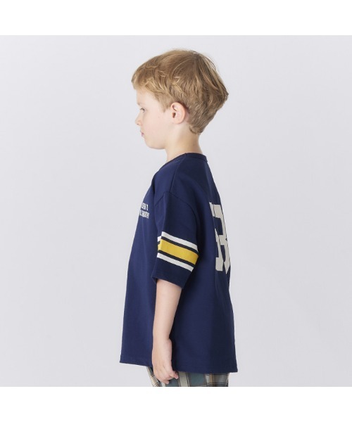 Smoothy（スムージー）の「Smoothy Football Tee / スムージー フットボールTシャツ（Tシャツ/カットソー・キッズ・ホワイト/ヘザーグレー/ネイビー・LARGE/MEDIUM/SMALL/X-LARGE）」の13枚目の写真