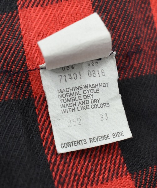 Levi's(リーバイス)の「【ヴィンテージ古着】80’s Levi's 71401-0816 ブロックチェックライナー デニムジャケット USA製(デニムジャケット・メンズ・インディゴブルー・MEDIUM)」の9枚目の写真