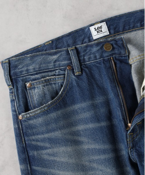 Lee(リー)の「【Lee】「RIDERS 101」100thモデル(デニムパンツ・メンズ・ダークインディゴブルー・M/L/XL/S)」の7枚目の写真