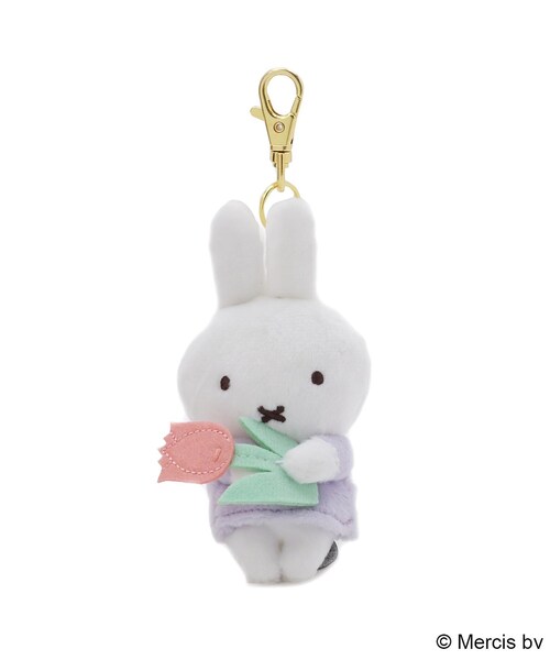 Dick Bruna miffy ちょっこりサンキューマスコット チューリップ