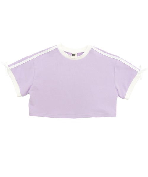 Bee des Bee（ビーデスビー）の「クロップド丈トップス（Tシャツ/カットソー・キッズ・ブラック/ブルーパープル/アイボリー・110cm/100cm/120cm/130cm/140cm/150cm）」の20枚目の写真