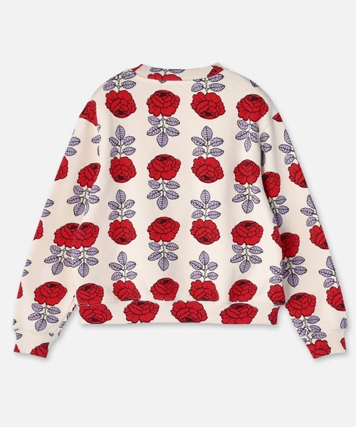 Marimekko Kioski パープル花柄刺繍トレーナー S Marimekko Kioski | Marimekko (マリメッコ) 日本公式オンライン
