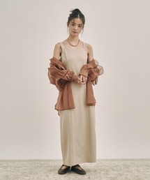 moi tytto 花刺繍レイヤーワンピース moi tytto（モイテュット）の「花刺繍レイヤーワンピース|普段