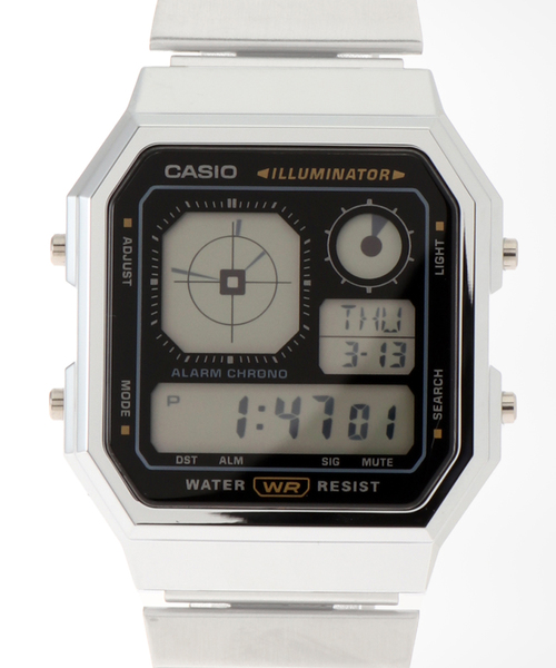 HIROB(ヒロブ)の「Web限定 CASIO CLASSIC A130WE-1AJF(アナログ腕時計・レディース・シルバー・FREE)」の3枚目の写真