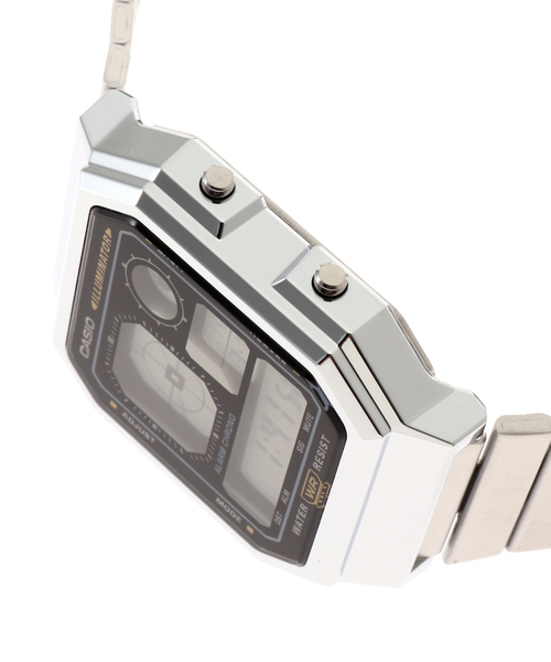 HIROB(ヒロブ)の「Web限定 CASIO CLASSIC A130WE-1AJF(アナログ腕時計・レディース・シルバー・FREE)」の2枚目の写真