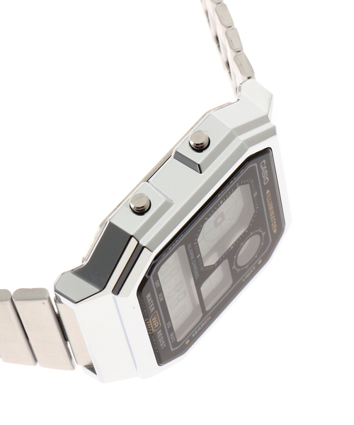 HIROB(ヒロブ)の「Web限定 CASIO CLASSIC A130WE-1AJF(アナログ腕時計・レディース・シルバー・FREE)」の10枚目の写真