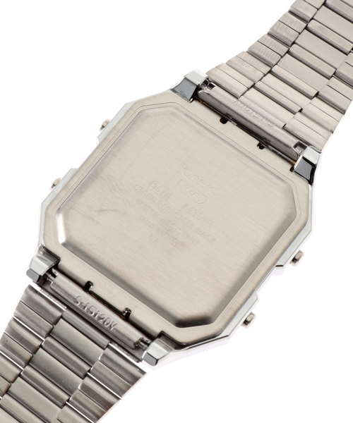 HIROB(ヒロブ)の「Web限定 CASIO CLASSIC A130WE-1AJF(アナログ腕時計・レディース・シルバー・FREE)」の7枚目の写真
