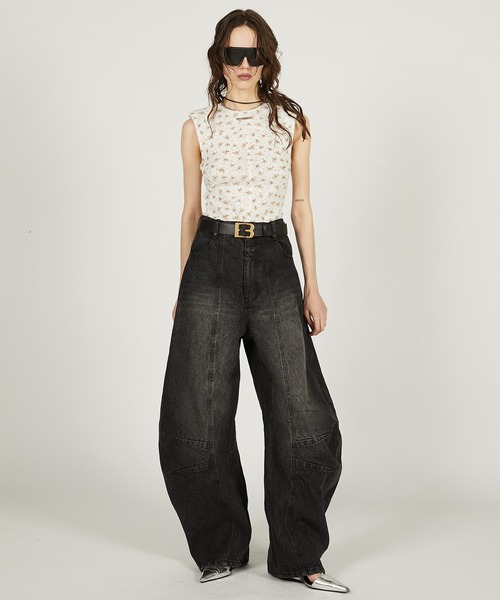 Pre-order】カーブコクーンデニム / Curved Cocoon Denim