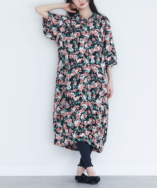JW ANDERSON 花柄　シャツワンピース JW ANDERSON 花柄 シャツワンピース - メルカリ
