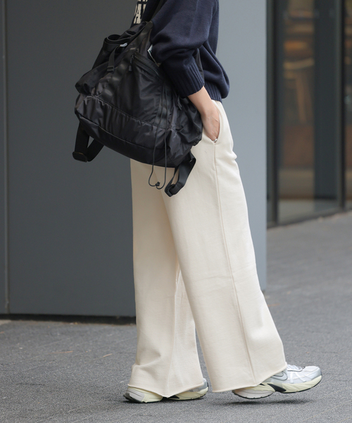 人気！JOURNAL STANDARD relume ワイドスウェットパンツ 追加9》ワイドスウェットパンツ（スウェットパンツ）｜JOURNAL
