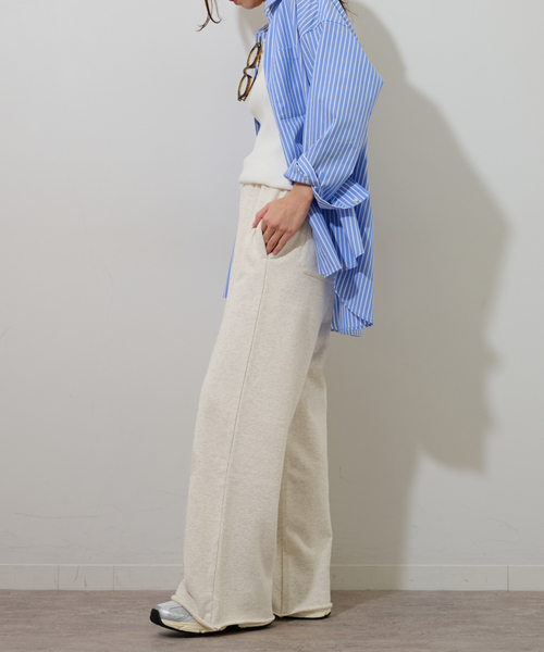 人気！JOURNAL STANDARD relume ワイドスウェットパンツ 追加9》ワイドスウェットパンツ（スウェットパンツ）｜JOURNAL