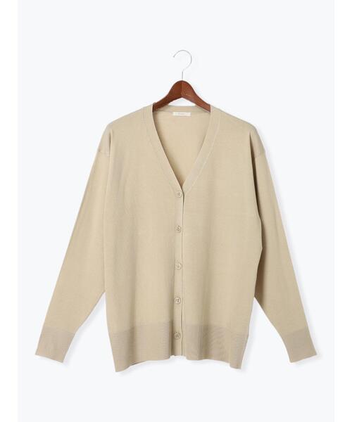 Te chichi(テチチ)の「カシュクールVネックミドルカーディガン(カーディガン/ボレロ・レディース・チャコールグレー/シルバー/ベージュ・F)」の22枚目の写真