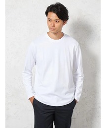 【抗菌防臭】シルケットスムース クルーネックTシャツ カジュアルインナー 無地 gim 通年