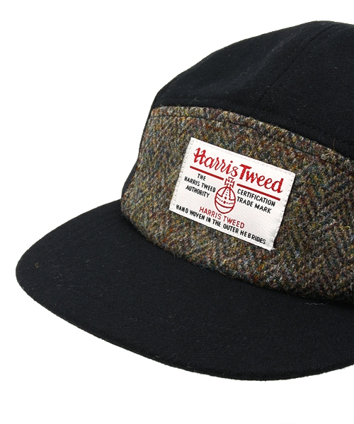 HARRIS TWEED（ハリスツイード）の「【Harris Tweed】CAP（キャップ・メンズ・ネイビー/ブラック/グレー・FREE）」の6枚目の写真