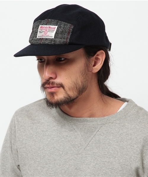 HARRIS TWEED（ハリスツイード）の「【Harris Tweed】CAP（キャップ・メンズ・ネイビー/ブラック/グレー・FREE）」の12枚目の写真